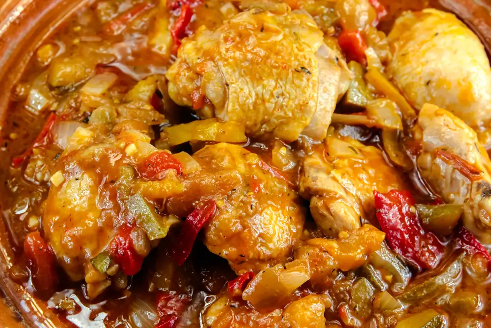 Sear seasoned chicken in a hot skillet until golden, then finish with butter, garlic, and a squeeze of lemon. The pan sauce does all the work. Serve it over rice, pasta, or alongside roasted vegetables.